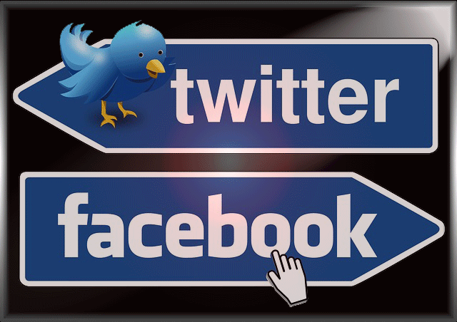 twiter-facebook
